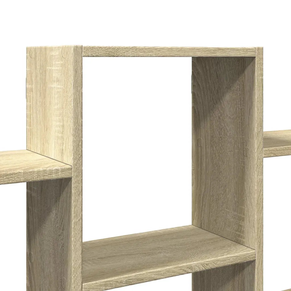 Scaffale a Parete Rovere Sonoma 159x18x66 cm in Truciolato