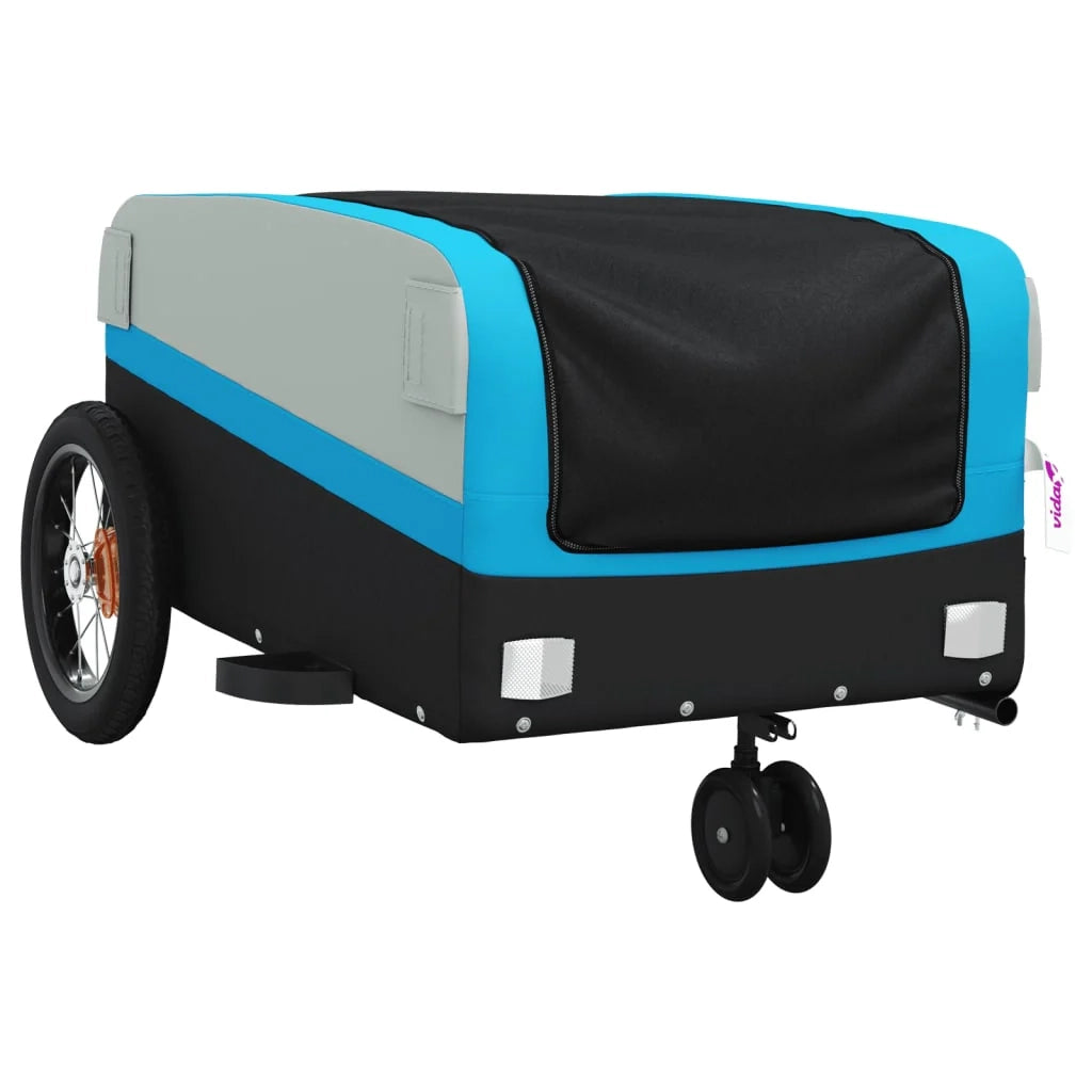 Rimorchio per trasporto biciclette 30 kg ferro blu 02_0044089