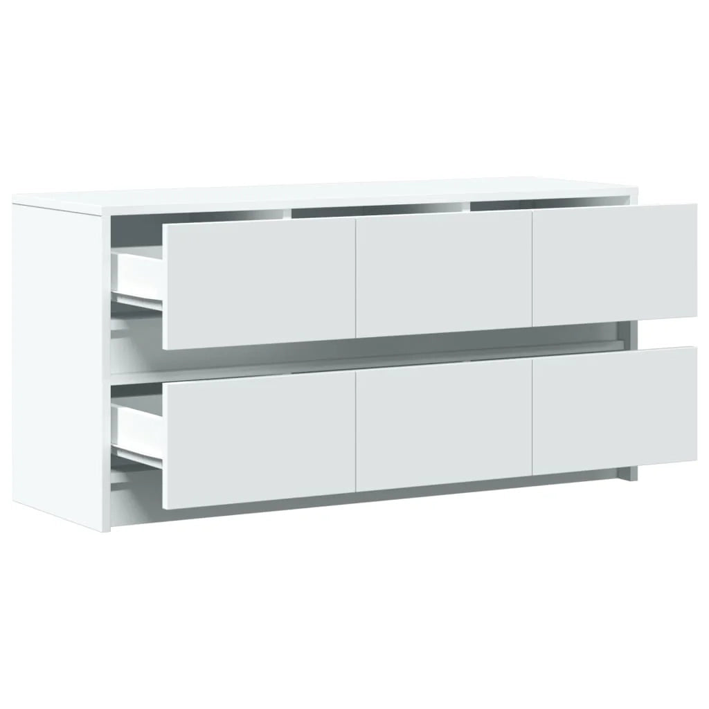 Mobile TV multimediale mensola TV credenza mobile TV per sala da pranzo soggiorno camera da letto con illuminazione a LED 100 x 34 x 50 cm legno ingegnerizzato bianco 02_0026429
