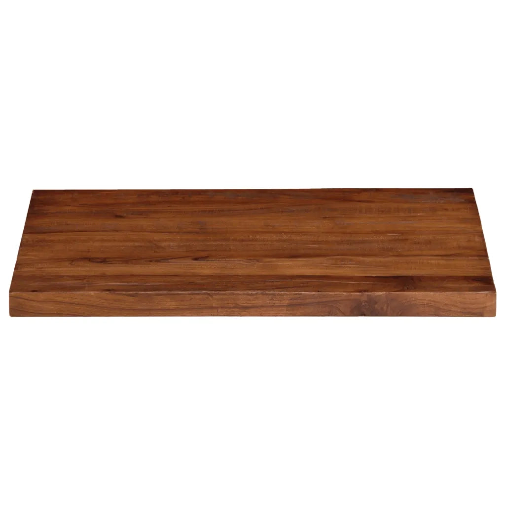 vidaXL Piano Tavolo 90x70x2,5 cm Rettangolare in Massello di Recupero