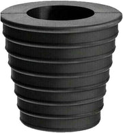 Parasole e Tavoli da Giardino - Stand per Parapluie a Cono 38 mm con Anello di Raccordo Nero per Patio o Parasole (adatta per Tavolo da Giardino)