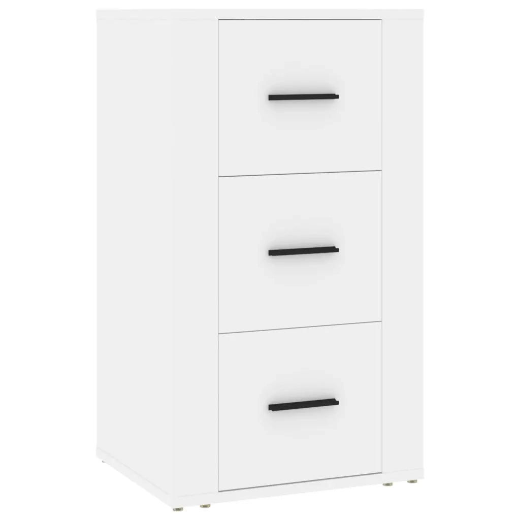 Credenza Bianca 40x33x70 cm in Legno Multistrato cod mxl 17411