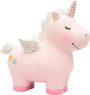 Unicorno Animale di Plastica - Resina Speciale - Regalo Carino per Ragazze e Bambine - Compleanno, Natale, Festa di Benvenuto