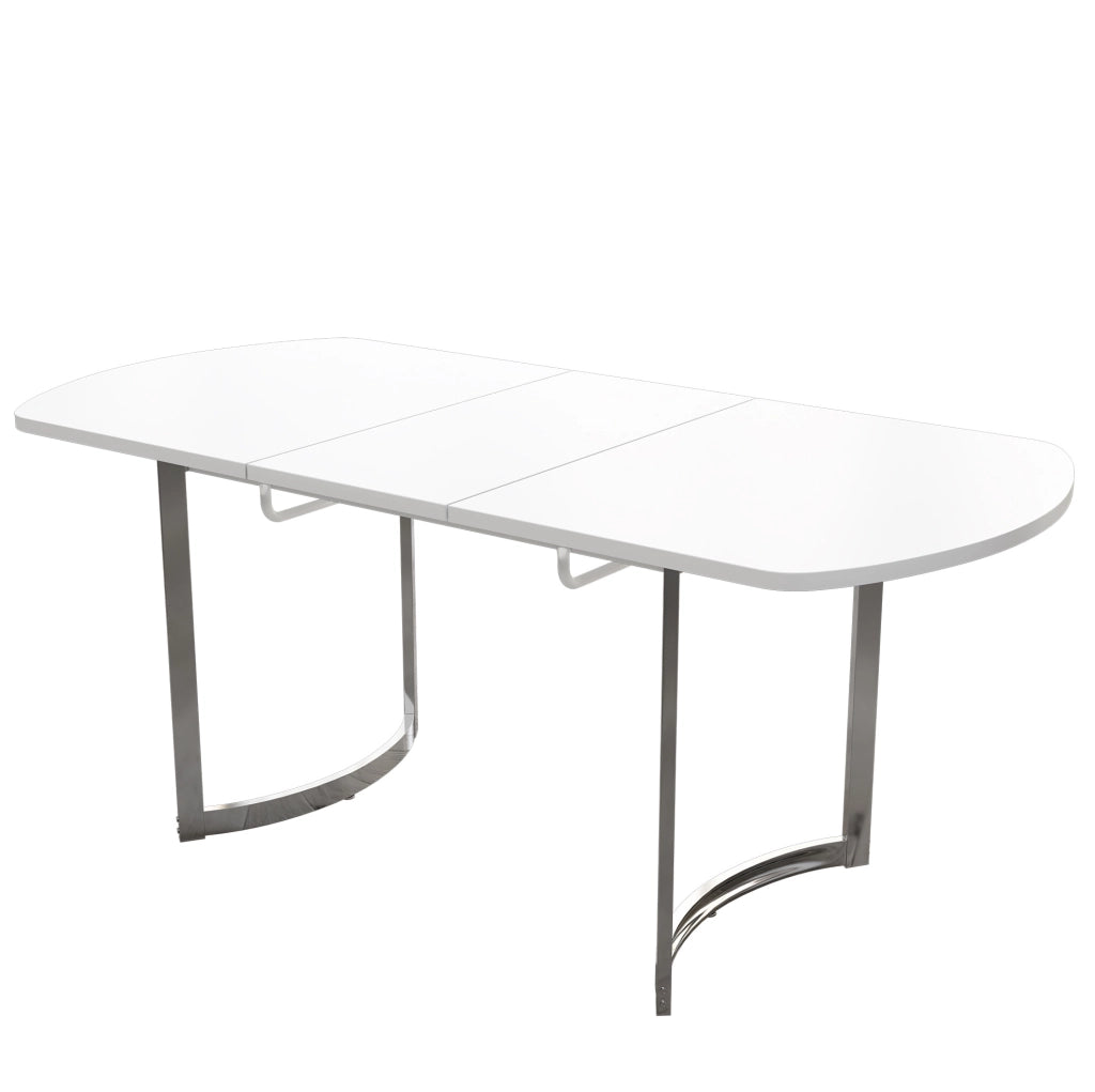 TAVOLO ALLUNGABILE 140/180 x 80 cm Bianco MDF