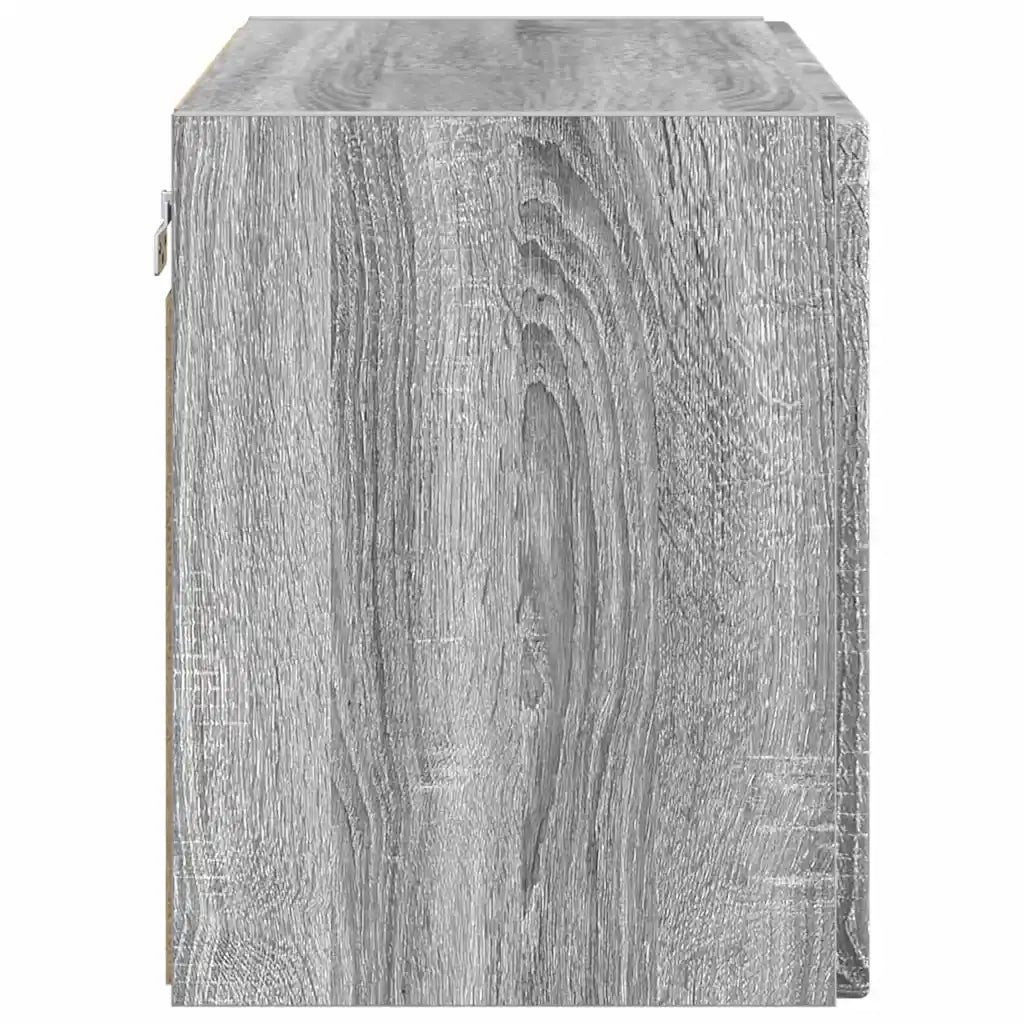 Mobile TV da parete-Mobile TV a Muro-Credenza TV Grigio Sonoma 59,5 x 31 x 40 cm