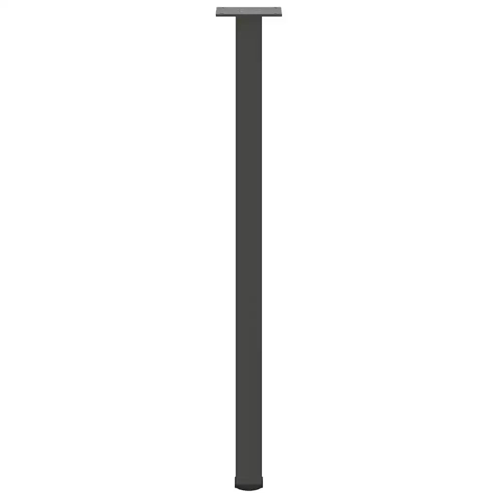 Gambe per tavolo consolle 4 pz Antracite 72-74 cm Acciaio 4012458