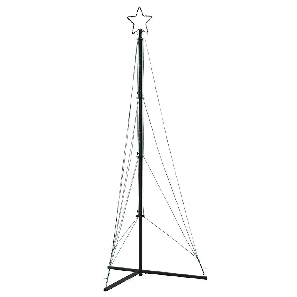 Albero di Natale a LED 483 LED Bianco Caldo 240 cm 4016412