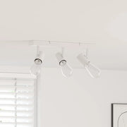 Faretto da soffitto Bianco 38 x 6,5 x 11,5 cm Metallo 4108183