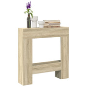 Cornice per Camino Rovere Sonoma 81x18x82 cm in Truciolato 854600