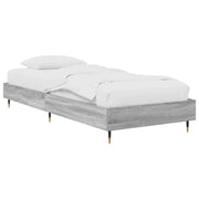 Struttura del letto-Giroletto Sonoma grigio 80 x 200 cm 284326