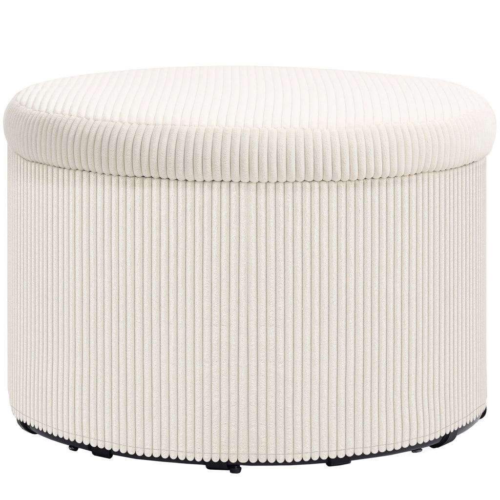 Poggiapiedi con cassettino ¨C zephmum ¨C Beige 97 L