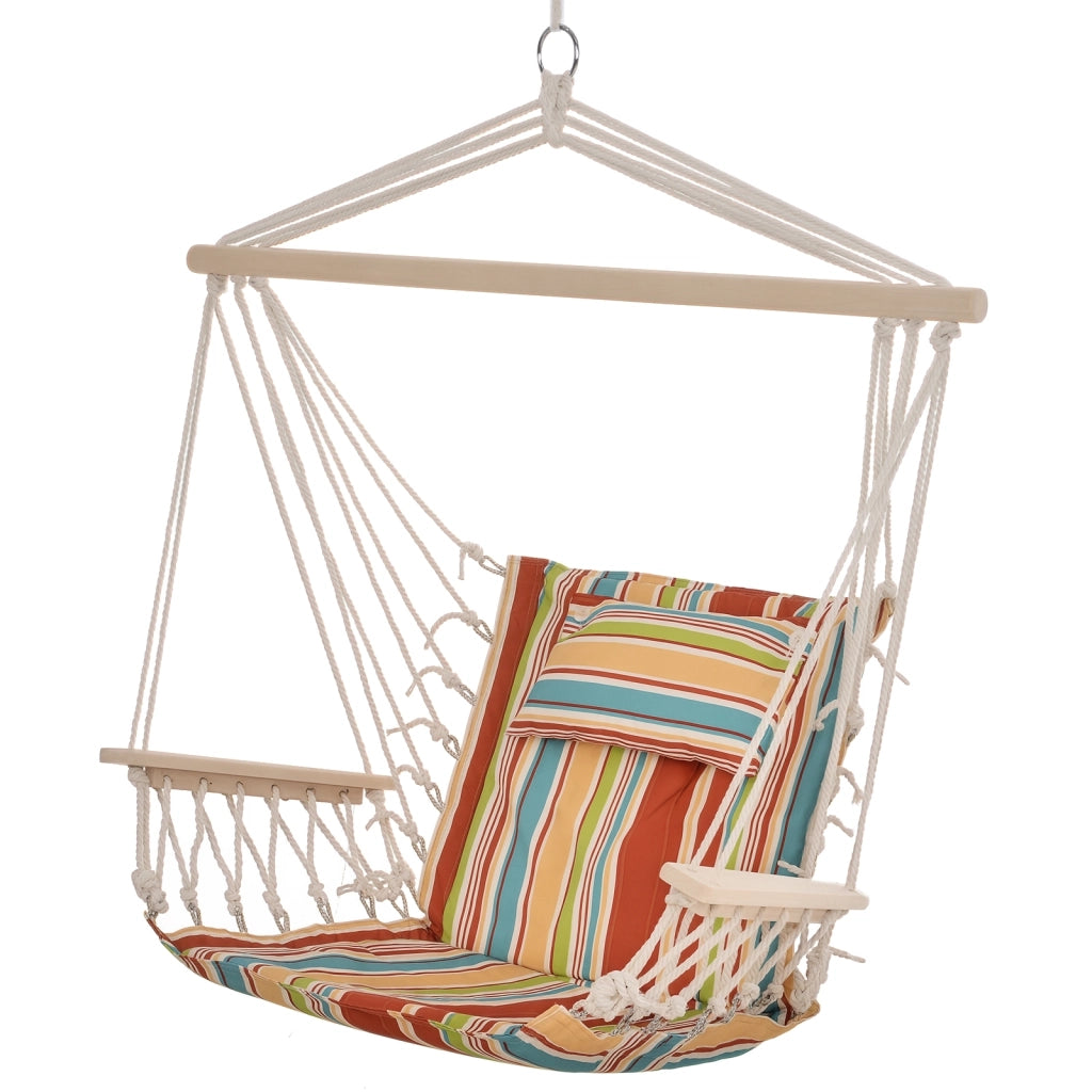 Amaca da viaggio ¨C zephmum ¨C 100x106 cm cotone macram¨¦ multicolore