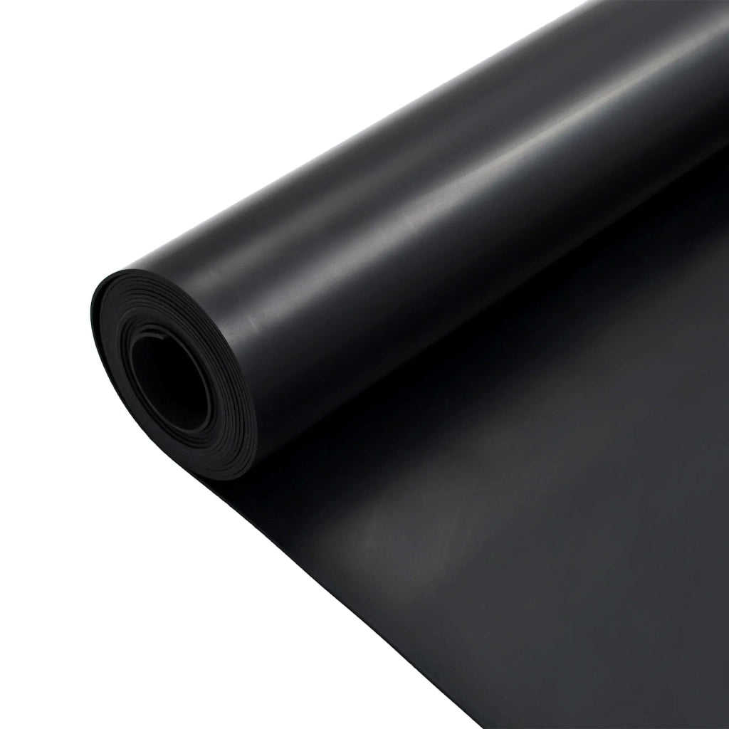 Tappeto per pavimento Nero 1,2 x 5 m Gomma 42046737