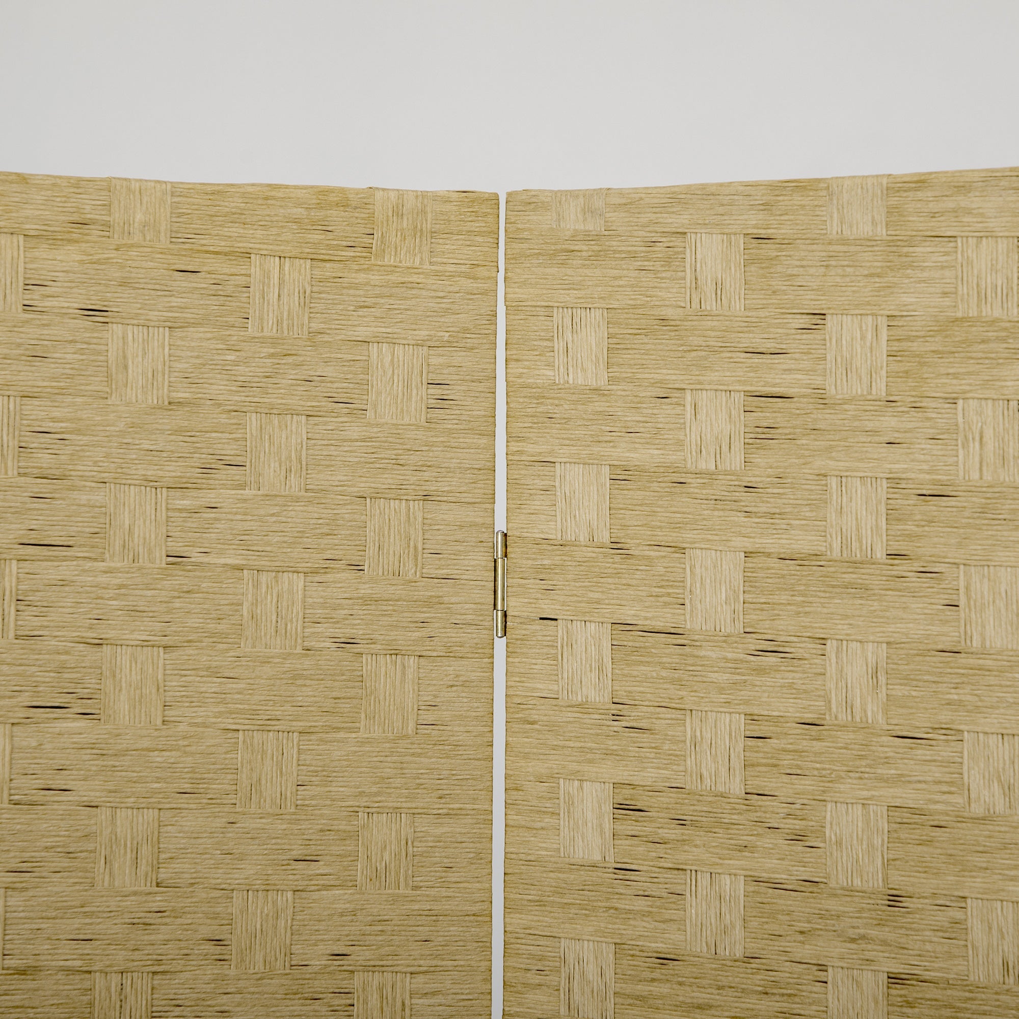 Paravento Separè 4 Ante H170 cm in Legno Marrone