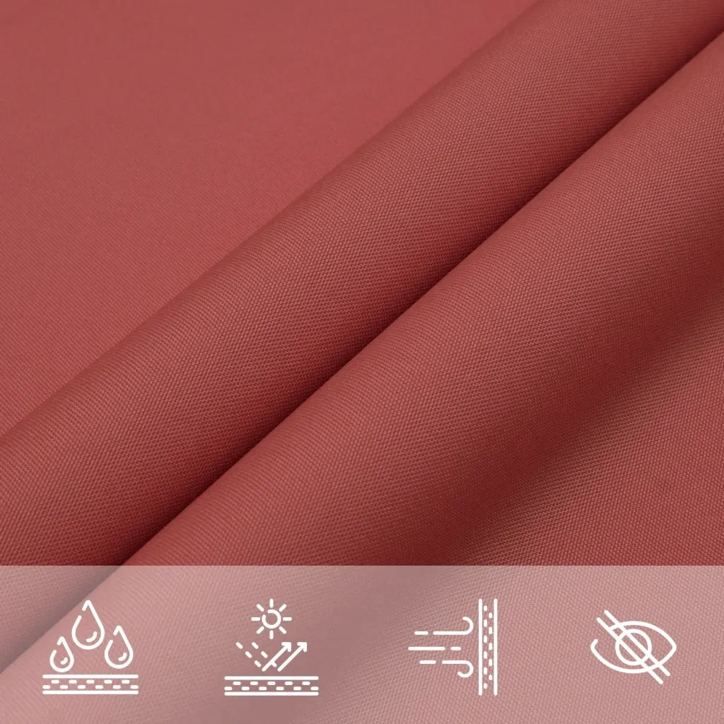 Parasole a Vela Oxford Rettangolare 3x4,5 m Terracotta 135376