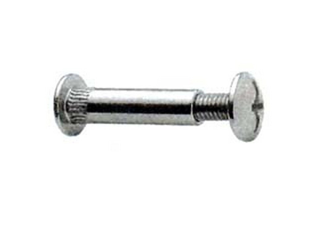 200pz viti giunzione mobili acciaio nichelato  mm8x31h. testa  mm14 vite cod:ferx.fer85380