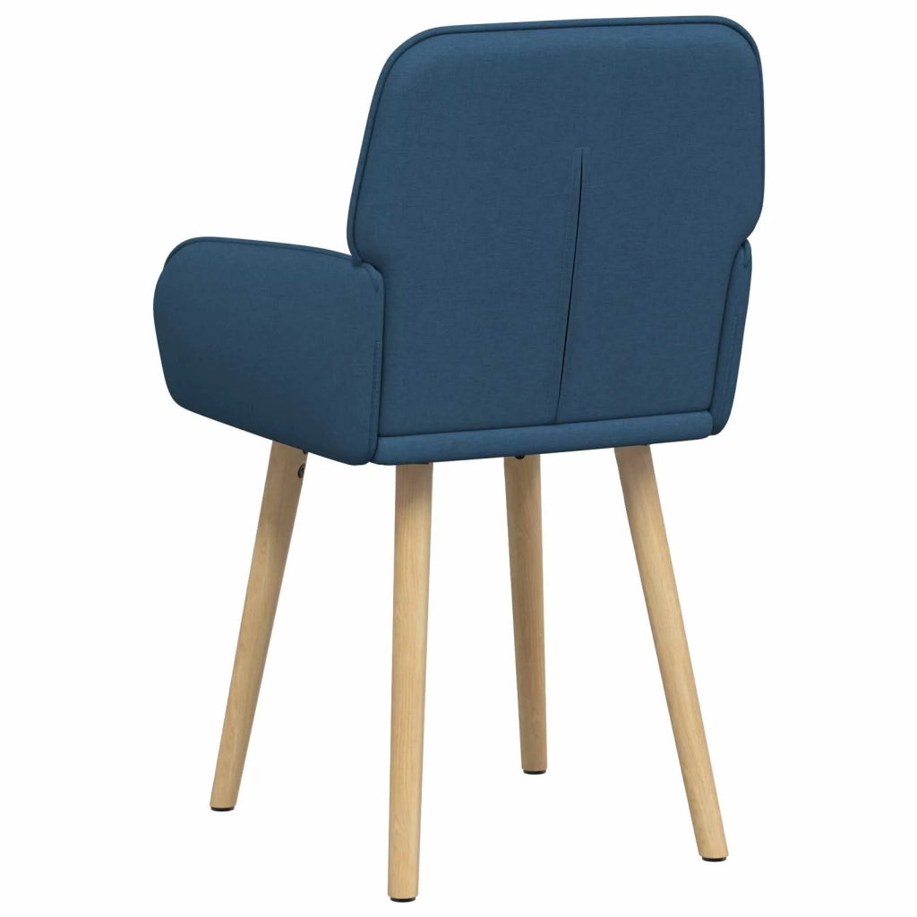 Sedie da pranzo 2 pcs Tessuto Blu 56,5 x 50 x 87,5 cm 42034292