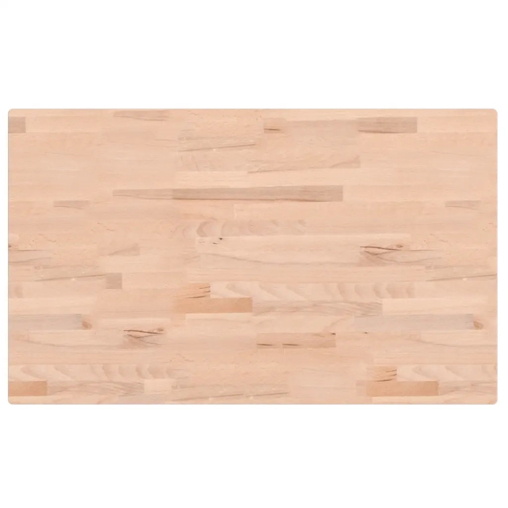 Banco Lavoro 100x60x81,5 cm Legno Massello Faggio Rettangolare 3309660