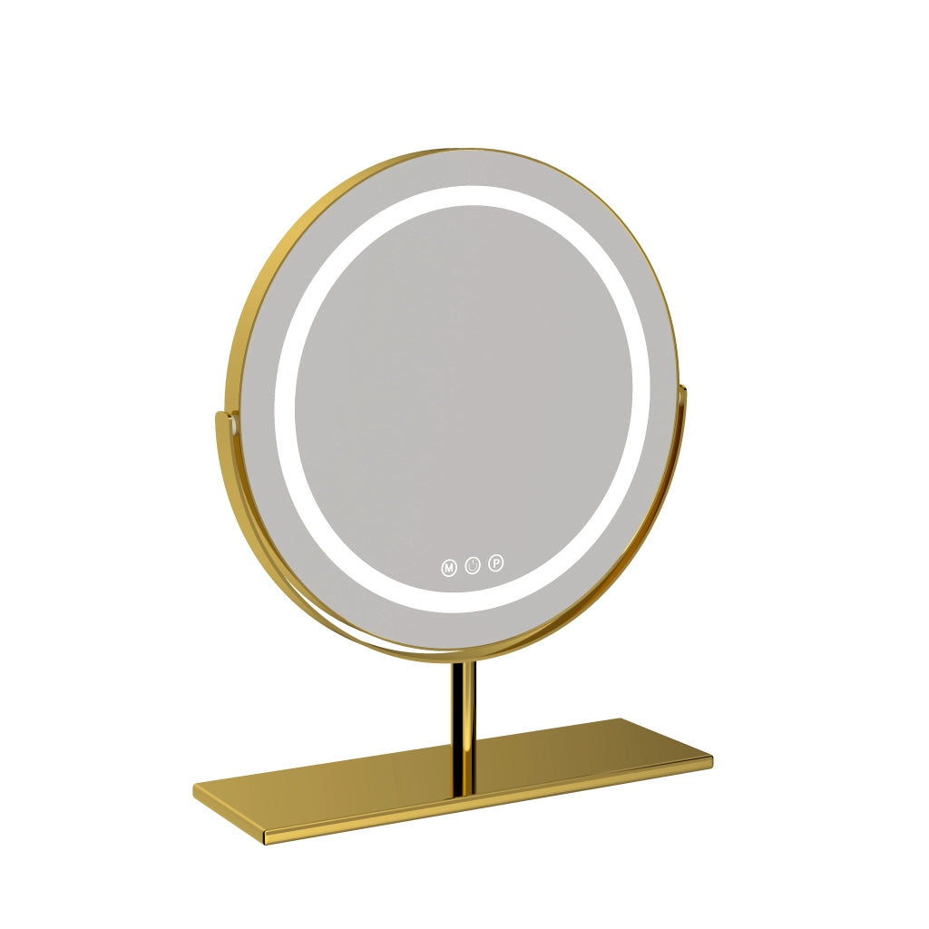 Toeletta allungabile con specchio LED e piano in vetro temperato, cassetti organizzati, bianco 75 × 90-160 × 40 cm