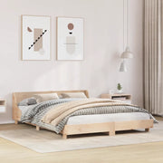 Letto senza Materasso 120x190 cm in Legno Massello di Pino 850746