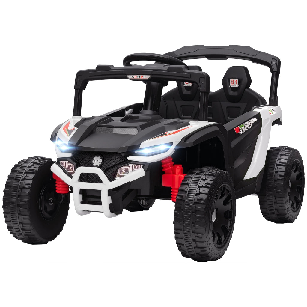Auto elettrica per bambini 12V ¨C zephmum ¨C Bianco