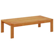 Tavolo da Giardino | Tavolino da esterno 100x50x27 cm in Legno Massello di Acacia