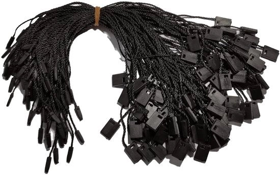 Etichette in set di 1000 pezzi per appendere - Fatto di cotone - Ideale per abbigliamento e lavori di artigianato - Facile da utilizzare - Durata prolungata - Materiale ecocompatibile