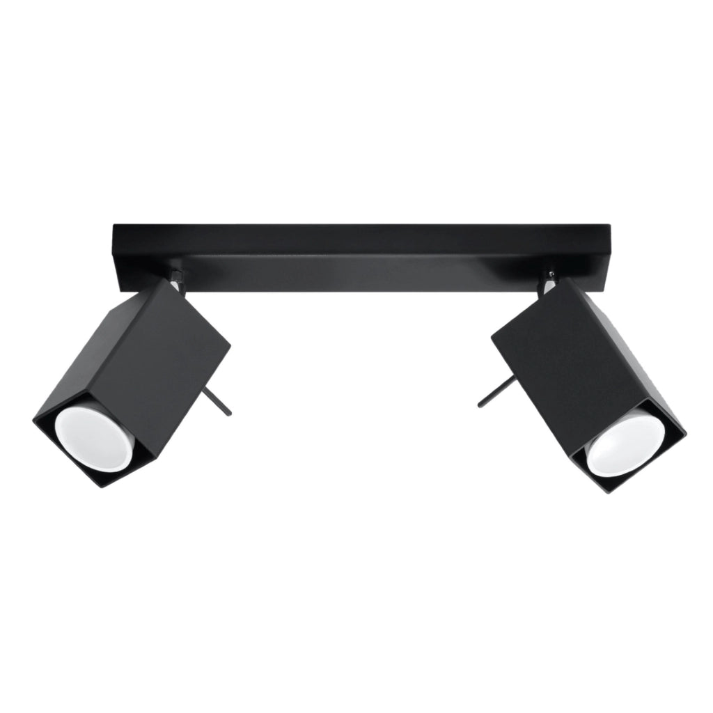 Plafoniera PureLume BRAVEA 2 spot nera GU10 PU.0100