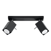 Plafoniera PureLume BRAVEA 2 spot nera GU10 PU.0100