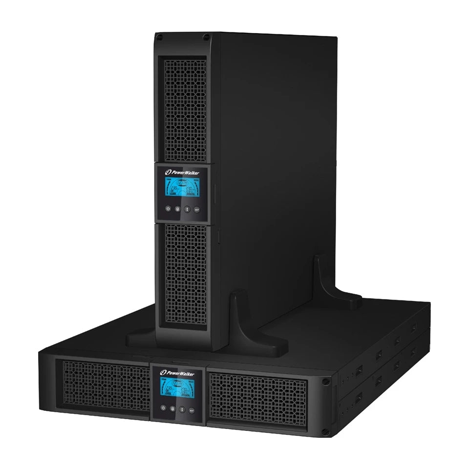 Alimentatore di emergenza PowerWalker VI 1000RT LCD (UPS) 1 kVA 900 W con 8 prese AC
