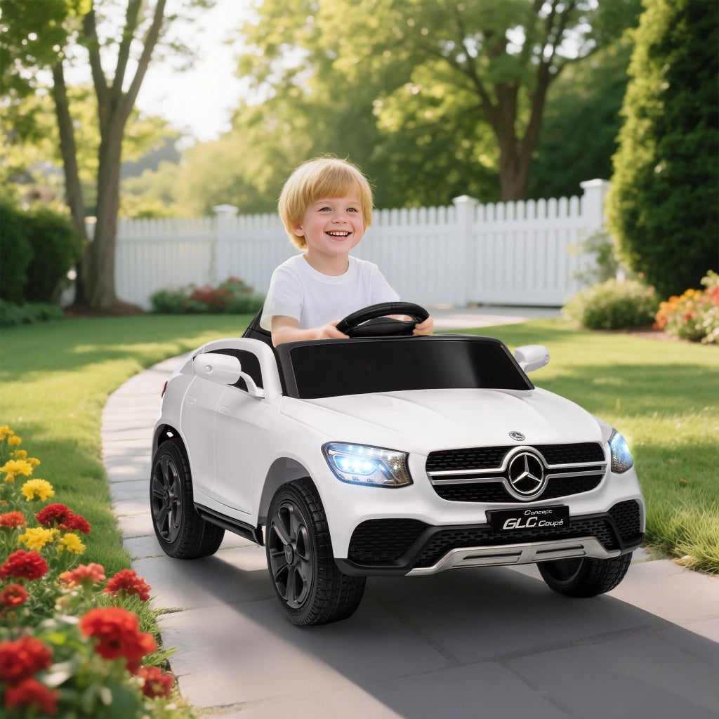 Auto elettrica per bambini ¨C zephmum ¨C Bianco