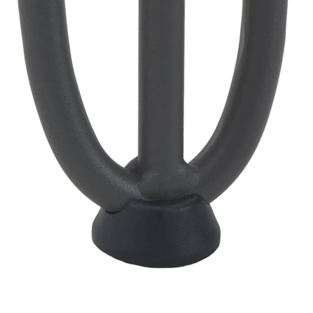 Gambe a forcina per tavoli consolle 4 pz Antracite 72 cm Acciaio massiccio 4012446