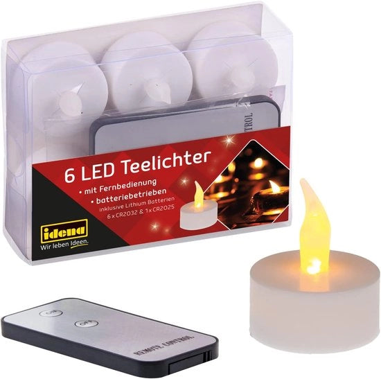 Lampadine LED con effetto fiamma - Candelotti elettrici per decorazione atmosferica