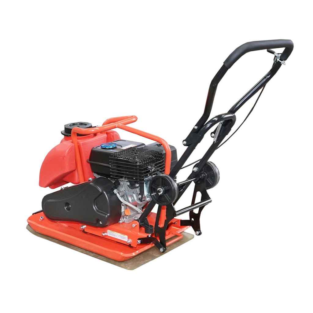Piastra vibrante C100-A con superficie di lavoro 690x460mm, motore norma euro 5, 196CC/6.5HP, 5400 rpm 106Kg con serbatoio acqua Breckner Germany
