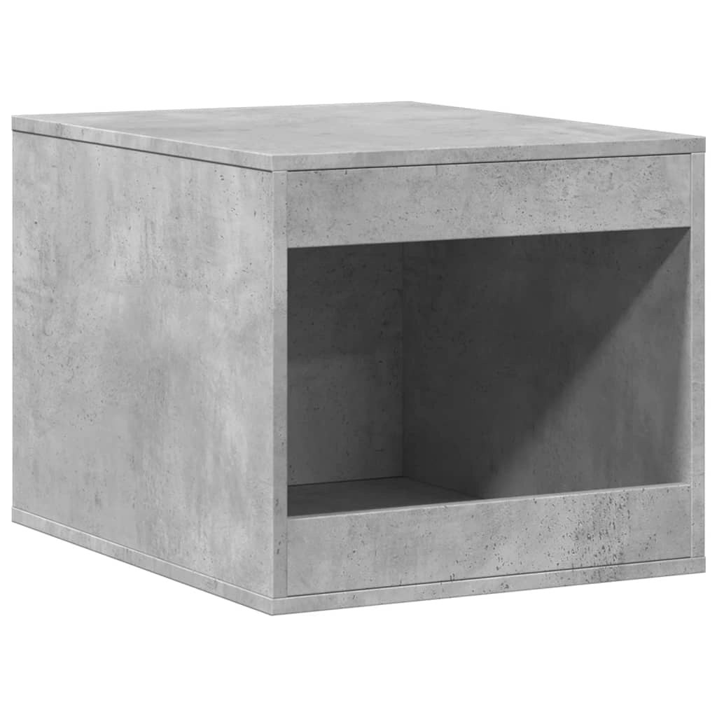 Mobiletto per lettiera per gatti in legno ingegnerizzato grigio 02_0043320