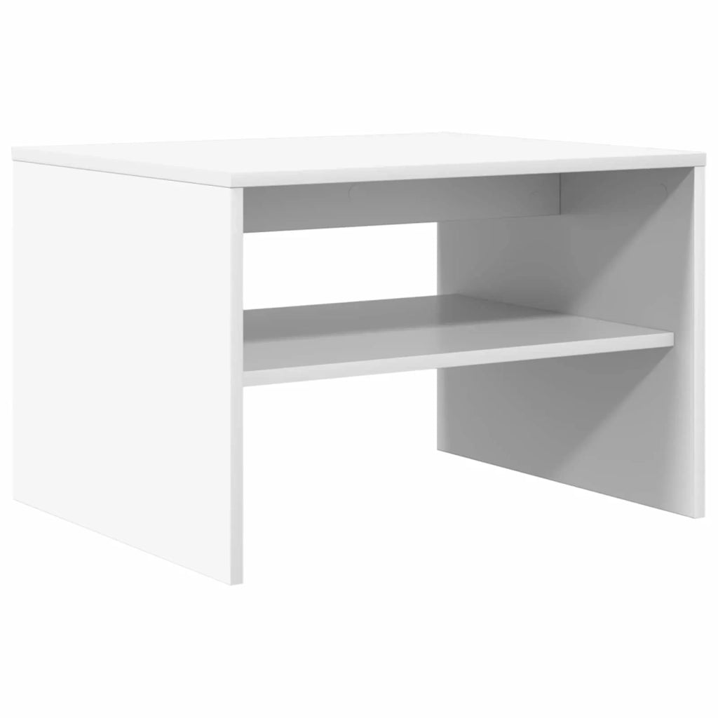 Tavolino da salotto Bianco 60 x 50 x 40 cm Legno multistrato 8000268