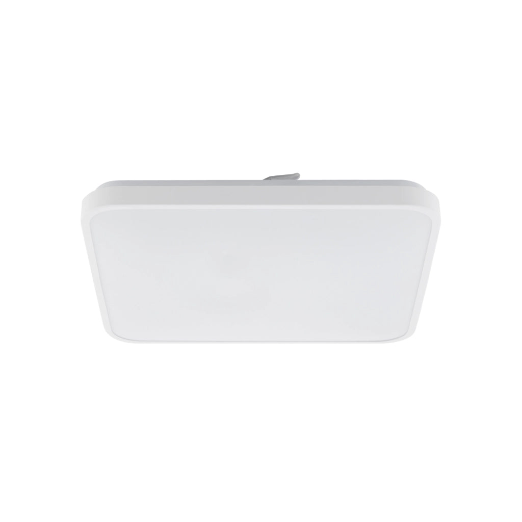 Plafoniera bagno quadrata 43,5 cm LED 32W 3000K bianca