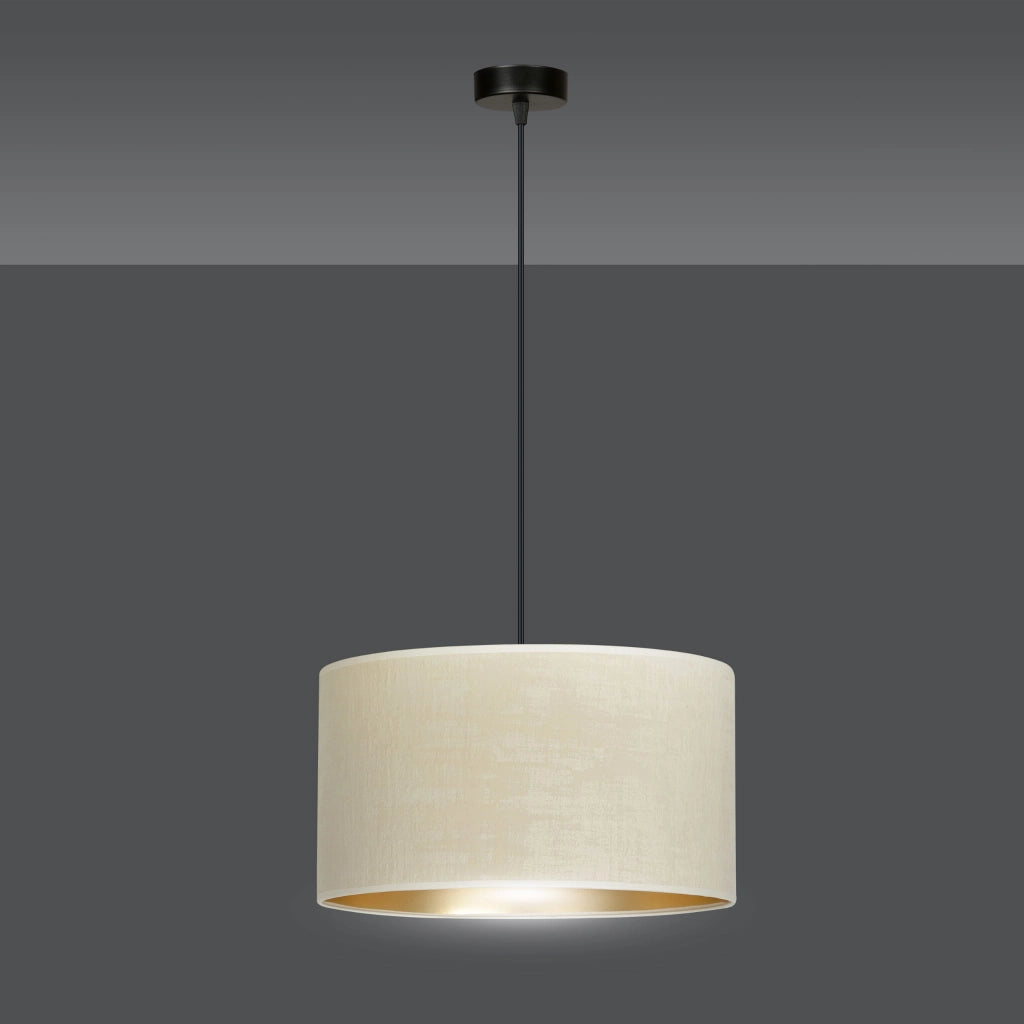 Lampada a sospensione Emibig Hilde Ø35 crema E27 dimmer