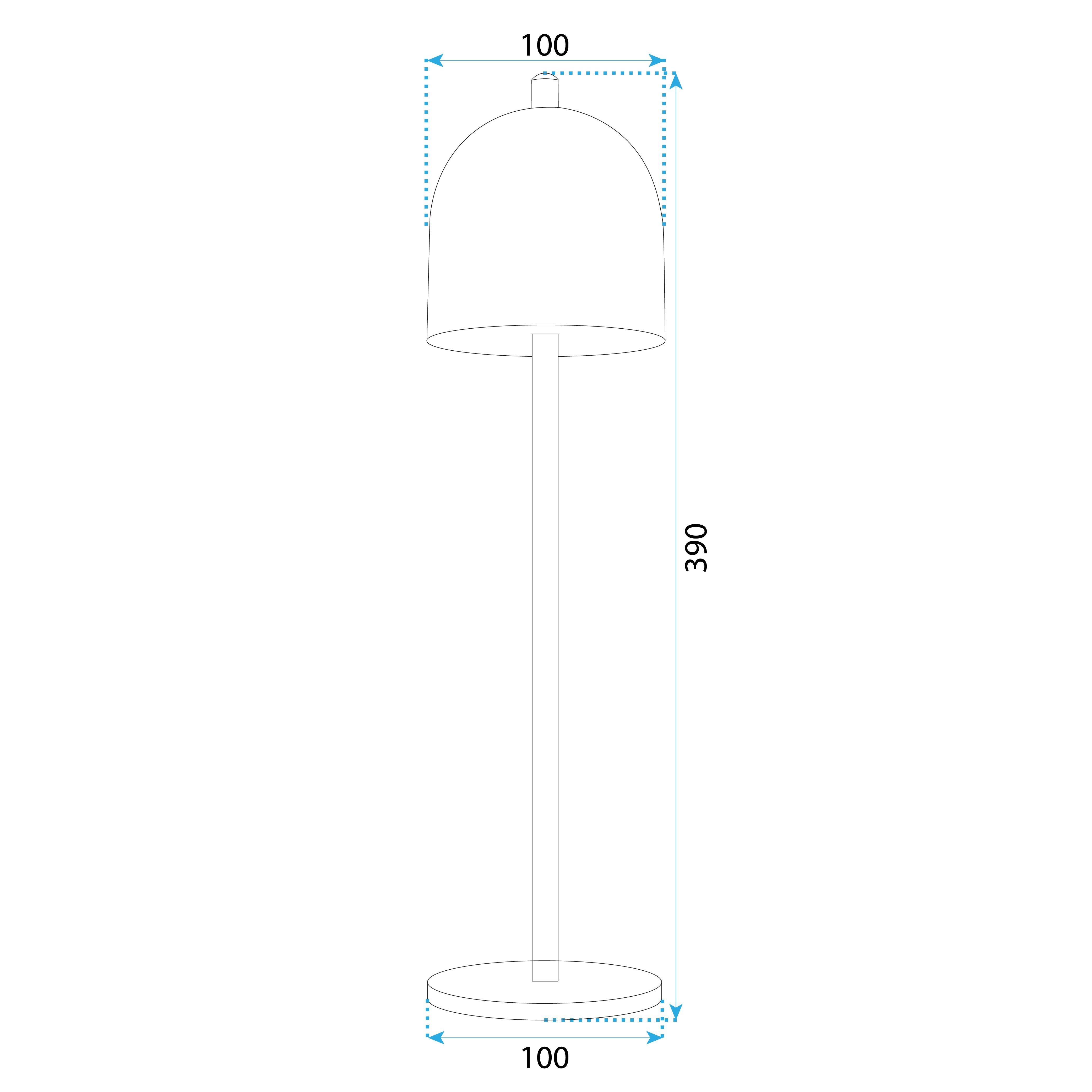 Lampada Da Comodino App1357-t Gold
