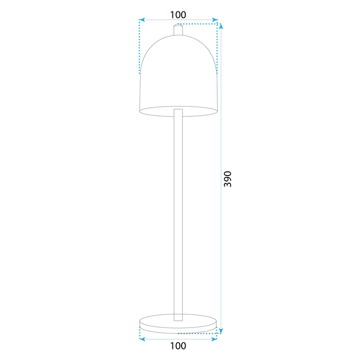 Lampada Da Comodino App1357-t Gold