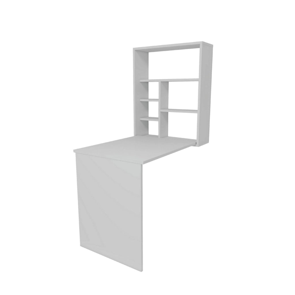 Tavolo da trucco in legno "Sedir" - 90 x 59 x 74 cm - Bianco