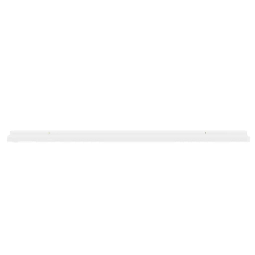 Mensole da Parete 4 pz Bianche 100x9x3 cm 326663