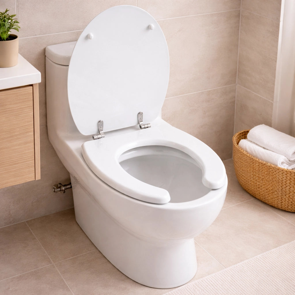 Copriwater Copri Water Wc Bagno Per Disabili Apertura Centrale 45x38 cm 69245