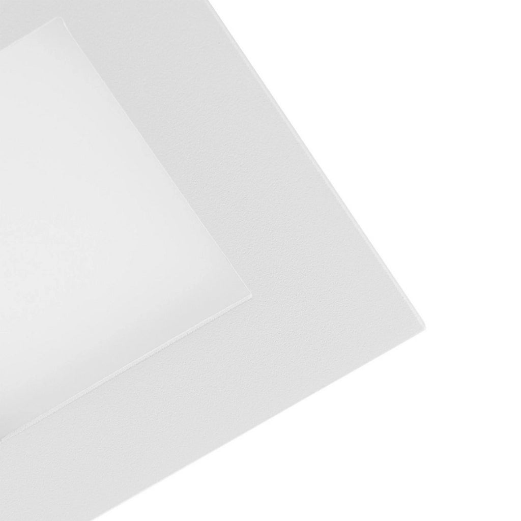 Faretto LED incasso pannello quadrato slim DMX RGB multicolore luce calda 24V impermeabile cromoterapia box doccia bagno 14W foro 90x90