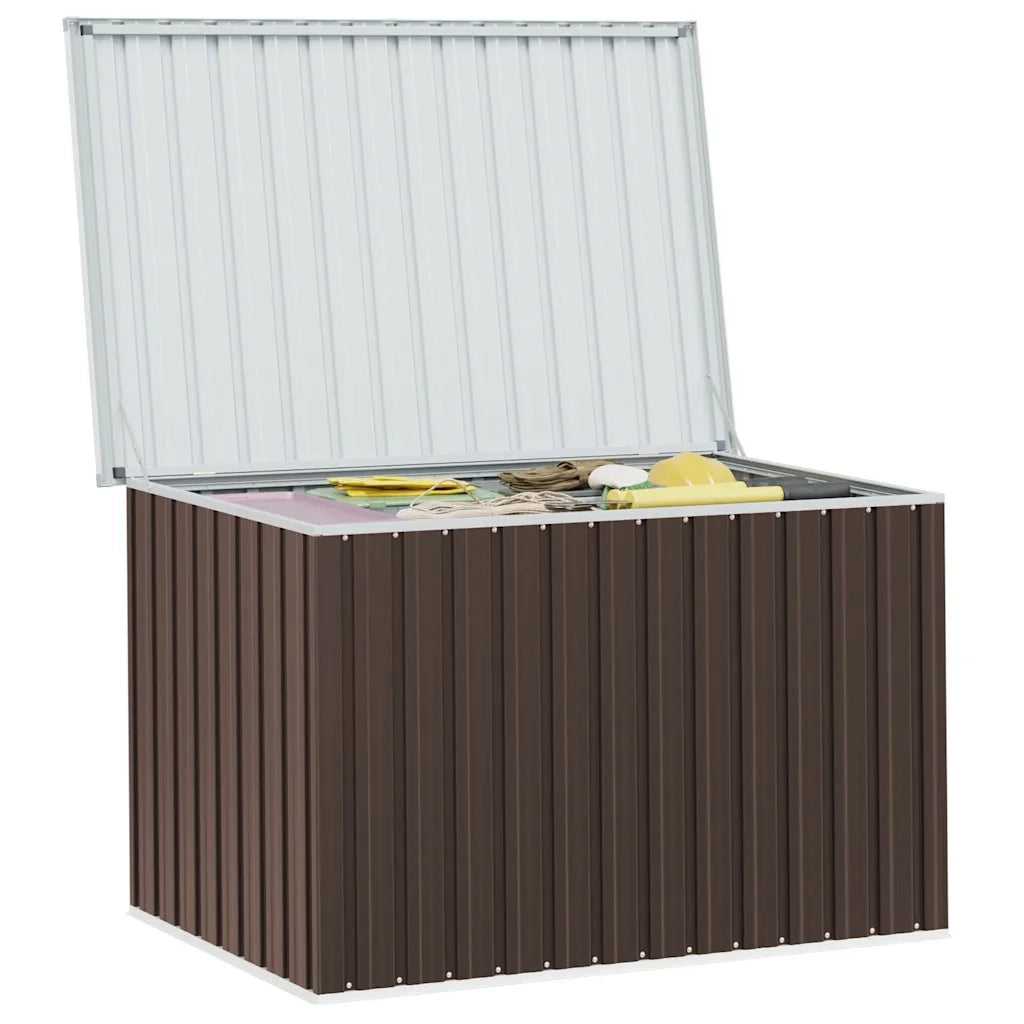 Baule da Giardino Marrone 149x99x93 cm CFW1268202