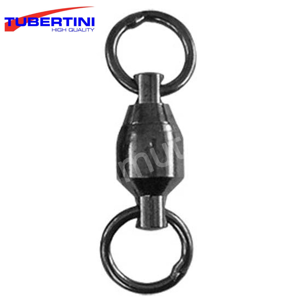 Girella top swivel black coating size 6 lbs 300 tubertini