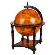 Portabottiglie globo marrone 42x42x57h