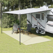 Tappeto da Tenda Crema 5,5x2,5 m