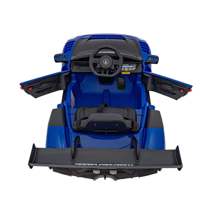 Macchina Elettrica per Bambini Licenza Ufficiale Maserati GT2 10,8V 5,4Ah Blu
