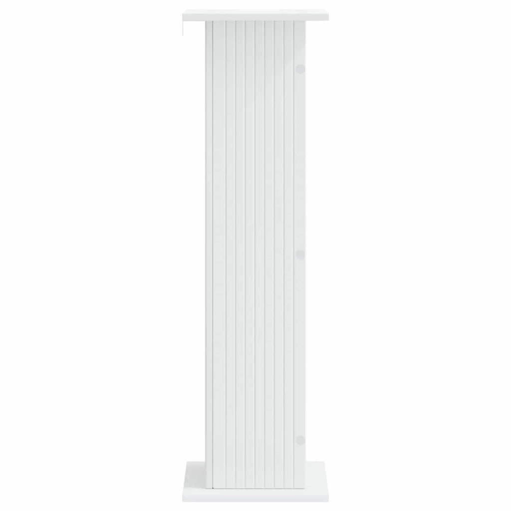 Supporto per piante 2 pcs Bianco 30,5 x 30 x 100,5 cm